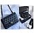 Chanel Timeless Classic Dbl Flap Bag Plata HW 23 cm Negro - vista 18