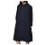 Toast Gestreiftes Jeanshemdkleid Marineblau