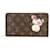 Louis Vuitton Rare Murakami Monogram Panda Zippy Wallet Long Zip Around  ref.343943