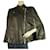 Capa / jaqueta de couro preto Philipp Plein com vários zíperes de metal de canhão sz M Pele de cordeiro  ref.344129