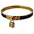 Hermès Kelly Dorado Chapado en oro  ref.344561