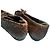(second hand) Ballin Sz. 38 Leather Multicolor Python Snake skin Mules Kitten Heels Brown - view 6