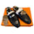 Hermès Muli OZ Nero Agnello Pelle