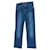 Guess Jeans mit lockerer Passform in der Taille 36 (W 27) Blau Baumwolle Elasthan  ref.344946