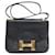 Hermès Constance vintage bag in black lizard Exotic leather  ref.344948