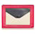 Céline Celine Pink Tri-Color Zip Envelope Leather Clutch Multiple colors Pony-style calfskin  ref.345125