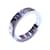Bulgari (Used) BVLGARI / lined Logo 1PD Ring Ring Ladies / Ring // K18WG (750) White Gold x Diamond Golden  ref.345166