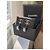 CHANEL A15P Orecchini di perle grigie tweed Grigio antracite - vista 12