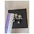 CHANEL A15P Orecchini di perle grigie tweed Grigio antracite - vista 3