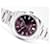 Rolex Oyster Perpetual 116000 red grape 2020 Mens Grey Steel  ref.345518
