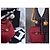 Chanel Mochila acolchoada atemporal com cartão Vermelho - vista 2