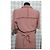 Noa Noa Hug Me Kleid Rosa Grau Viskose Pink - Ansicht 4
