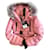 Moncler Grenoble Beverley Pink Fur  ref.346347