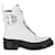 Chloé Chloe Roy Ankle Boots aus Leder Weiß  ref.346640