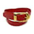 Louis Vuitton Cinto de couro epi vermelho Ouro branco  ref.346715