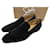 Christian Louboutin Loafers Slip ons Black Suede  ref.348714
