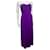 Coast strapless evening gown Purple Elastane Polyamide Acetate  ref.348754