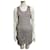 Joseph Jospeph Cotton Striped Dress Grey  ref.348775
