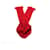 Louis Vuitton Silenciador Vuitton Ehalp Logocomania 413287 En rojo Roja Cachemira Lana  ref.349757