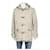 French Connection FCUK 55BAG Hooded Cotton Rain Duffle Coat Beige  ref.350741