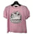 T Shirt Chanel en strass Coton Rose  ref.350856
