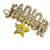 Conjunto de joias Dior Dourado Metal  ref.351203