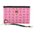 MCM Belt Zipper Strap Clutch Bag Pink Cloth  ref.351374