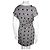 Diane Von Furstenberg Vestido dvf Jenna de seda geométrica Negro Blanco - vista 7