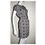 Diane Von Furstenberg Vestido dvf Jenna de seda geométrica Negro Blanco - vista 9
