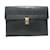 Versace Clutch bag Black Leather  ref.351585