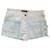 Antik Batik Pantalones cortos Blanco Multicolor Algodón  ref.352037