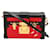 Louis Vuitton Red Epi Petite Malle Black Leather Pony-style calfskin  ref.352604