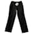 Diane Von Furstenberg Un pantalon, leggings Polyester Triacétate Noir  ref.353018