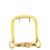 Hermès Sapatilhas de ballet Dourado Ouro  ref.353020