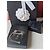 Chanel CC 08C Collana con orecchini in smalto nero set - vista 11