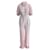Autre Marque Matina Paradise Rosa Spitzenoverall Pink Baumwolle  ref.353260