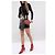 Borsa a tracolla Lulu Guinness Glitter Lips Rosso - vista 2