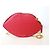 Borsa a tracolla Lulu Guinness Glitter Lips Rosso - vista 4