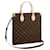 Louis Vuitton LV Sac Plat PM bag Brown Leather  ref.354870
