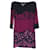 Diane Von Furstenberg DvF Zeema silk dress pattern Mirrored garden Multiple colors  ref.354928