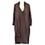 Sandro robe Chocolate Silk  ref.355357