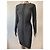 By Malene Birger Ellos Kleid Schwarz Silber Viscose - Ansicht 3