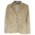 Talla de chaqueta de gamuza Ralph Lauren 40 Beige  ref.355590