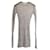 Céline Phoebe Philo design. Semi-sheer wool jumper. Embroidered blazon. Grey  ref.355805