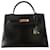 Hermès Hermes Kelly 32 Sellier Cuir box noir  ref.355948