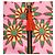 House Of Holland Falda rosa estampada - vista 6