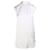 Céline Kleid aus Maulbeerseide mit Stehkragen Weiß  ref.356165