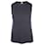 Hermès Sleeveless Knitted Top Black Wool  ref.356202