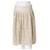 Dkny Gonna aderente e svasata in pizzo metallizzato ricamato Carne Cotone  ref.356214