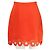 Carven Falda naranja con adornos de corte láser - vista 3